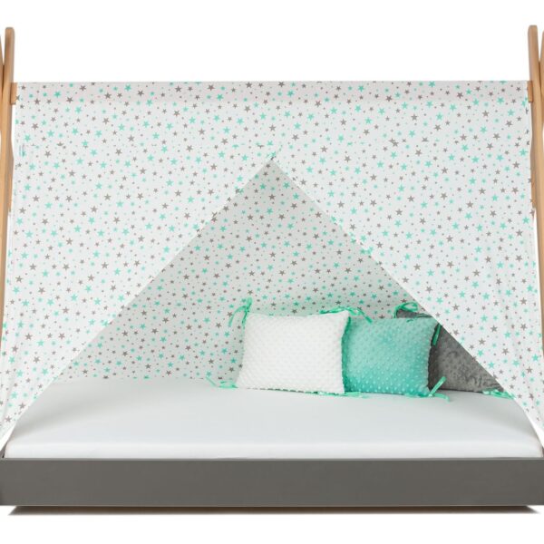 Tipi sivi krevet