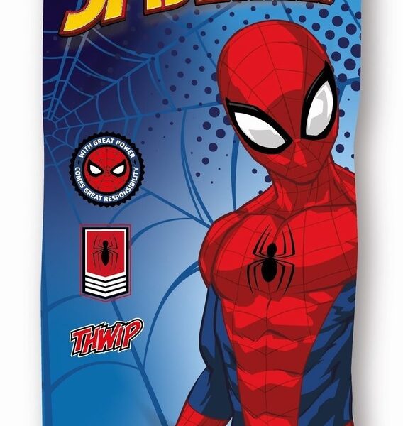 Baloo Dečiji Pamučni Peškir za plažu 70x140 cm Spiderman Model 2